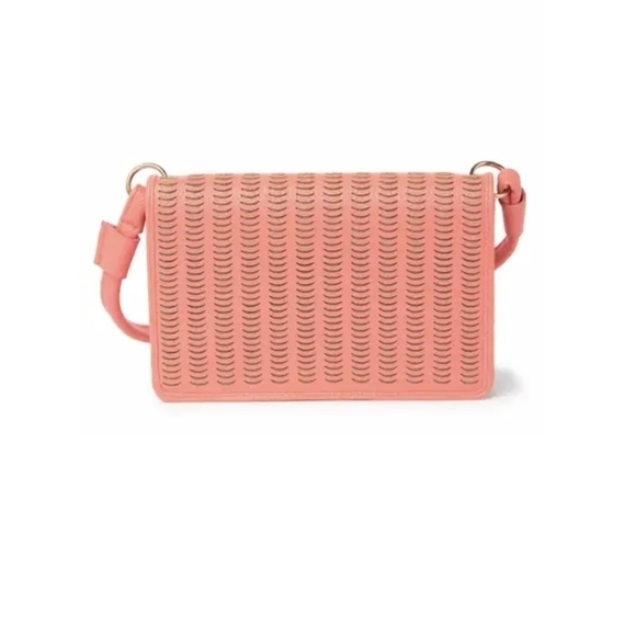 Steve Madden Bkeily Crescent Perforated Crossbody Bag - Picture 1 of 6